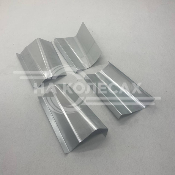 Ремонтные пороги Mitsubishi Lancer X + расширители