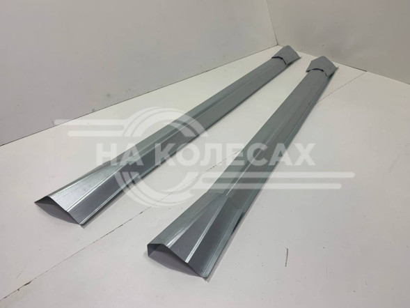 Ремонтные пороги Mitsubishi Lancer X + расширители