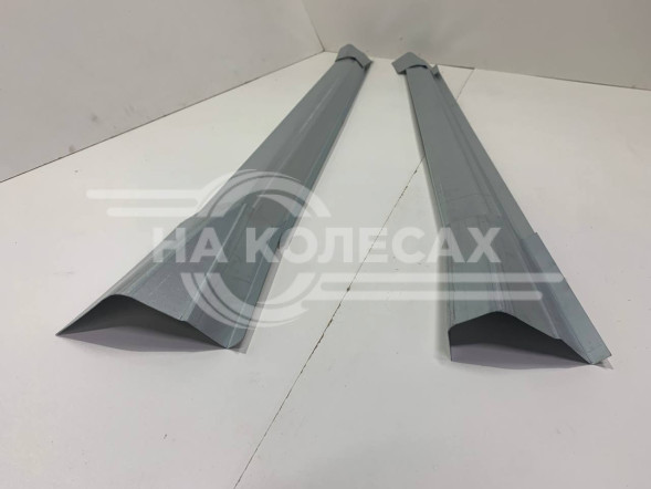 Ремонтные пороги Mitsubishi Lancer X + расширители