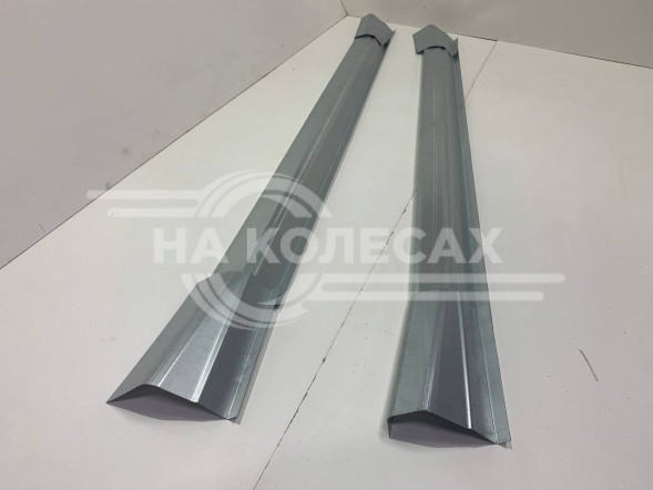 Ремонтные пороги Mitsubishi Lancer X + расширители