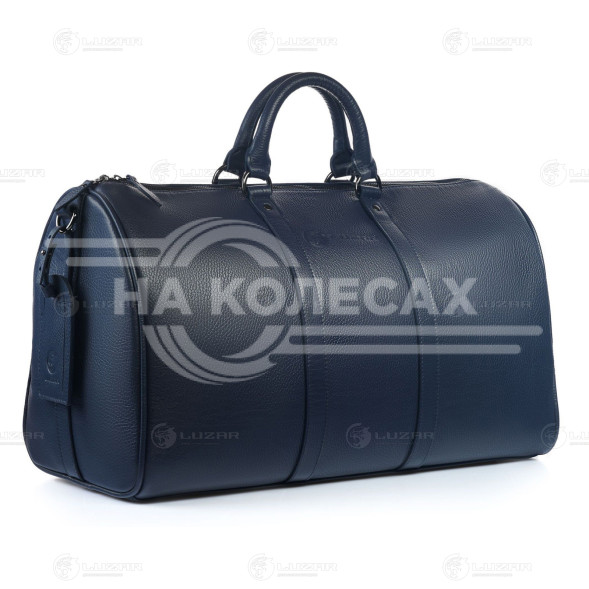 Сумка дорожная спортивная кожаная LUZAR 540х300х250мм