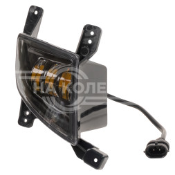 Фара светодиодная с четкой световой границей, 27Вт Белый/Желтый, 200х140х200мм с рамкой, кмпл 2 шт.