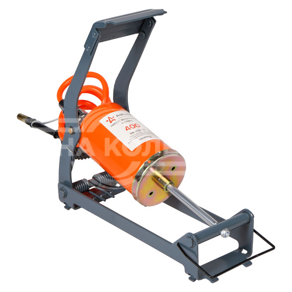 Насос воздушный 400 с съемным манометром (ножной, механический, 400 см3)