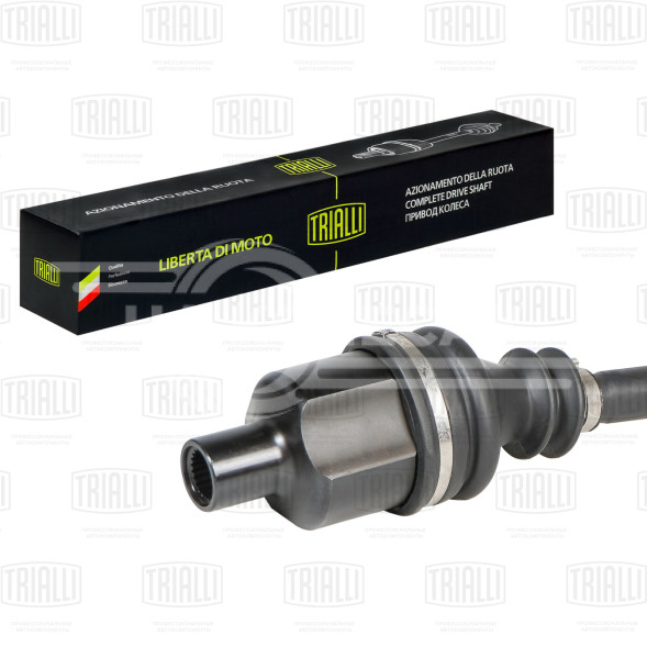 Привод правый для автомобилей Renault Logan (04-) 1.4i/1.6i (21 шлиц)