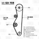 Ремкомплект ГРМ для автомобилей Лада 2108 (ремень/1 ролик) (GD 708)