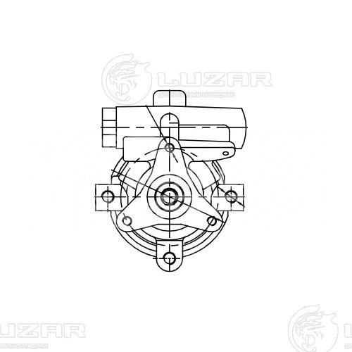 Насос ГУР для автомобилей Renault Laguna (93-)/Megane (96-)/Traffic (01-)