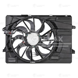 Электровентилятор охлаждения для автомобилей KIA K5 (20-)/Hyundai Sonata VIII (19-) 2.0i/2.5i (с кожухом)