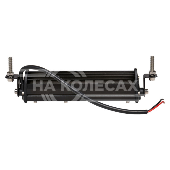 Фара (балка) светодиодная однорядная, 6LED, направленный свет, 9Вт, 186x30x47мм, 12/24В