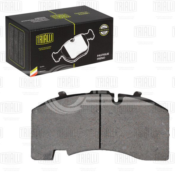 Колодки тормозные дисковые для прицепов BPW (WVA № 29171) с монтажным комплектом