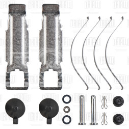 Колодки тормозные дисковые для прицепов BPW (WVA № 29171) с монтажным комплектом