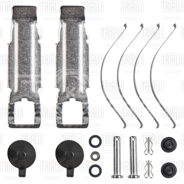 Колодки тормозные дисковые для прицепов BPW (WVA № 29171) с монтажным комплектом
