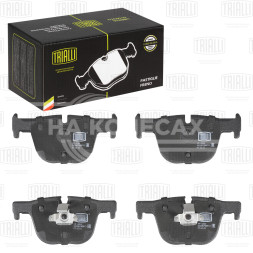 Колодки тормозные дисковые задние для автомобилей BMW 3 (F30) (11-) / 4 (F32) (13-) т/с Ate (в комплекте с датчиком)