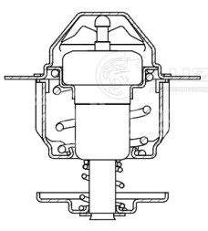 Термостат для автомобилей Ford Focus I (98-)/Mondeo I (93-)/Mondeo II (96-) (92°С) (термоэлемент)