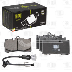 Колодки тормозные дисковые передние для автомобилей Lexus LS (00-) 4.3i (в комплекте с датчиком износа)