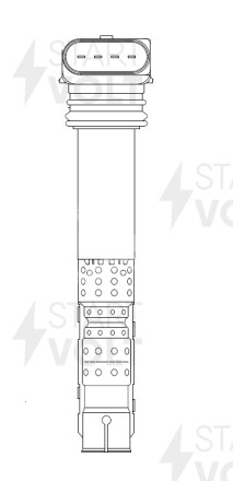 Катушка зажигания для автомобилей VAG A8 (03-)/Touareg (02-)/Continental (01-) 6.0i