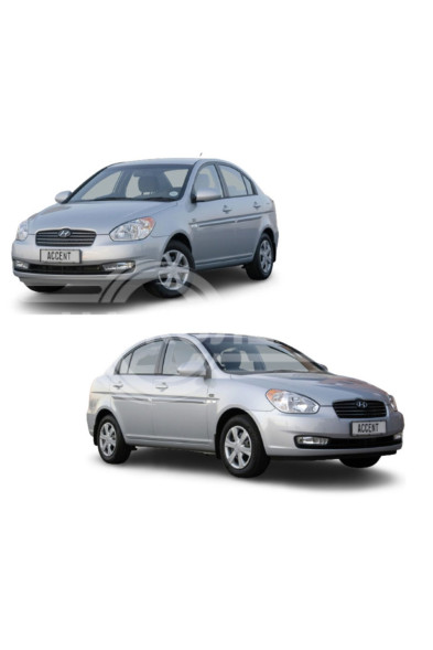 Арки задние Hyundai Verna 2