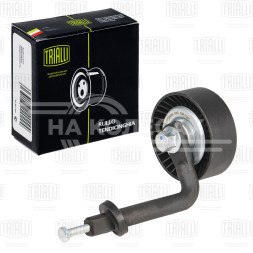 Ролик приводного ремня для автомобилей BMW  X5 E53 (99-)/X5 (E70) (06-)/X3 (04-) 2.0d/2.5d/3.0d [M57N] (натяжной ролик с кронштейном) генератора, ремень 6PK