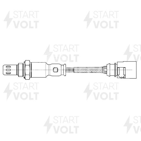 Датчик кислорода для автомобилей VAG Octavia A7 (13-) 1.2i/1.4i/Karoq (17-) 1.4i после катализатора
