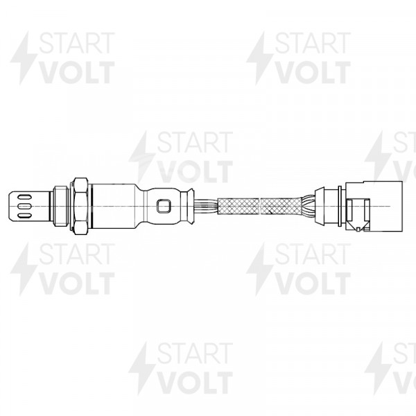 Датчик кислорода для автомобилей VAG Octavia A7 (13-) 1.2i/1.4i/Karoq (17-) 1.4i после катализатора