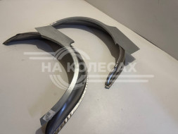 Ремонтные задние арки (наружная + внутренняя) Toyota Starlet P80