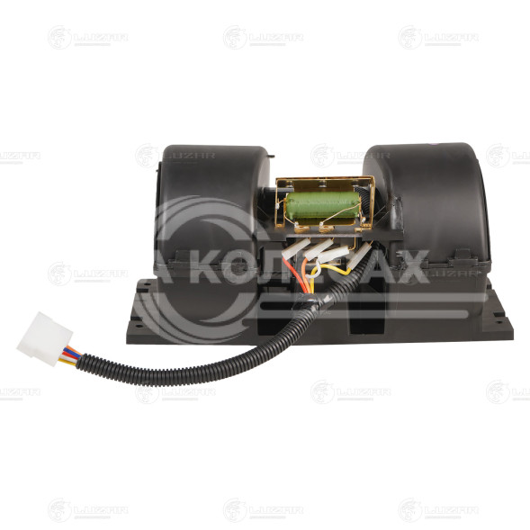 Электровентилятор отопителя для автомобилей Volvo FH12 (93-)/FM12 (98-) (в корпусе с резистором)