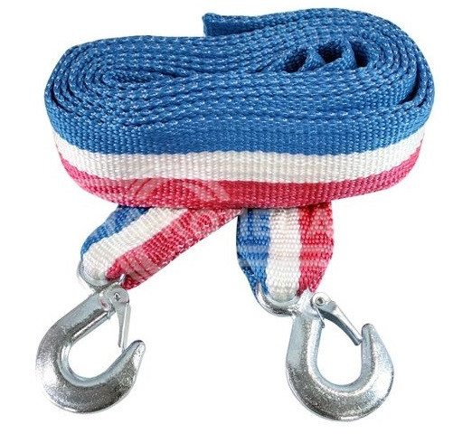 Трос  "РЫВОК"  "лента" 10 тн  2  крюка  пакет длина 5 м