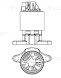 Клапан EGR (рециркуляции отработавших газов) для автомобилей Chevrolet Cruze (09-)/ Lacceti (04-) 1.6i Е4
