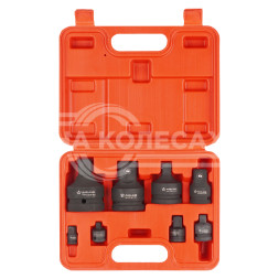 Набор адаптеров ударных 8 пр. пласт. кейс.