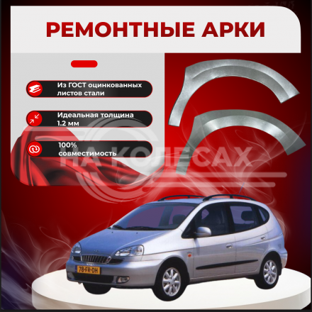 Передняя арка Chevrolet Rezzo компактвэн 5 дверей