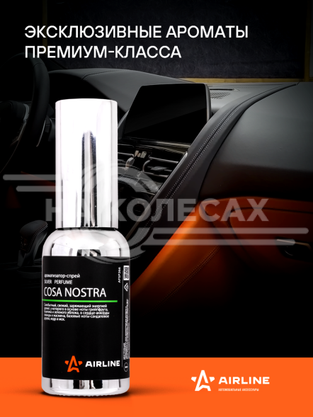 Ароматизатор-спрей &quot;SILVER&quot; Perfume COSA NOSTRA 30мл