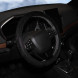 Оплетка на руль, искусственный мех, черная, 38 см / M