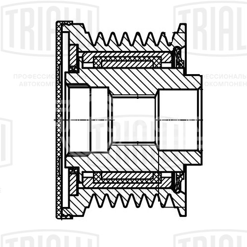 Ролик генератора (обгонная муфта) для автомобиля BMW 3 (E90) (05-) 1.6i/1.8i/2.0i/3.5i