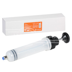 Шприц сливной/заливной 200мл PRO, пластиковый