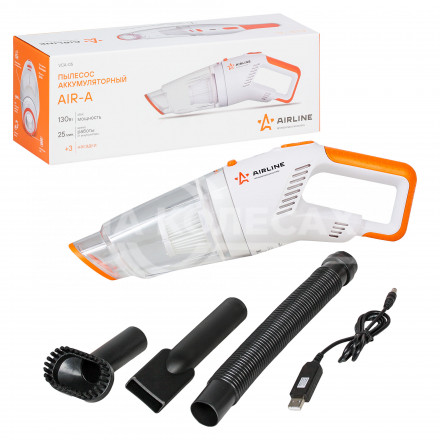 Пылесос аккумуляторный (беспроводной) AIR-A (130Вт, 0.5л, 4 кПа, 2000 mAh)