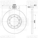 Диск тормозной задний для автомобилей Ford Transit (06-) d=280; thk=16; PCD-5/124