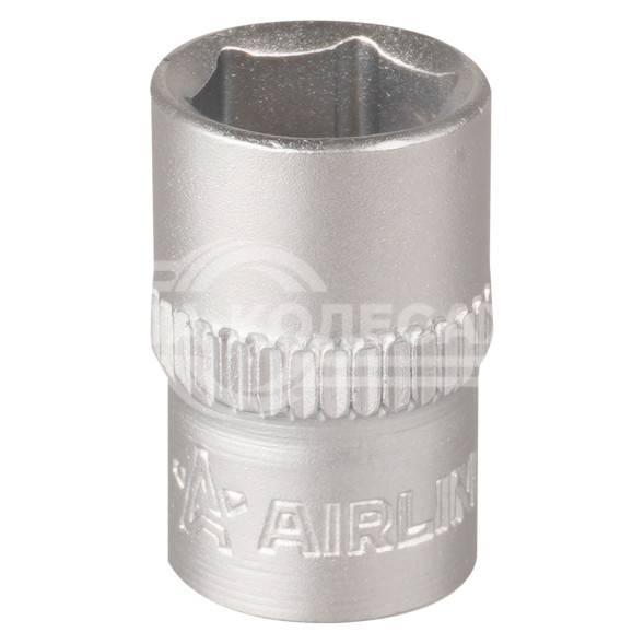 Головка торцевая 1/4&quot; DR шестигранная 9мм пласт. подвес