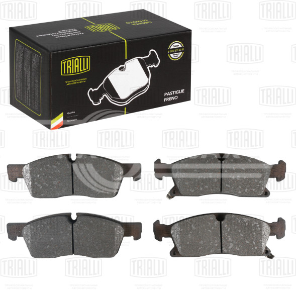 Колодки тормозные для автомобилей Mercedes ML (W166) (11-) дисковые передние 192x64