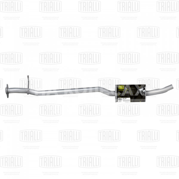 Глушитель для автомобилей Nissan Qashqai (06-) 1.6i дополнительный (резонатор) (алюминизированная сталь)