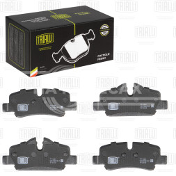 Колодки тормозные дисковые задние для автомобилей Mini Cooper S/D/SD (13-) (в комплекте с датчиком)