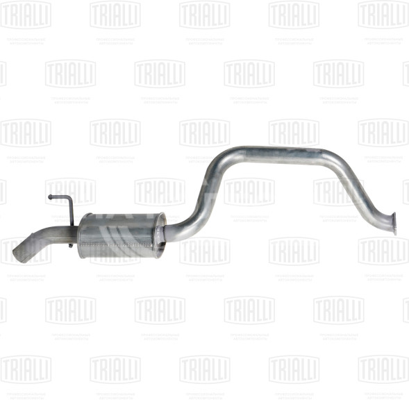 Глушитель для автомобилей SsangYong Rexton (06-) 2.7d основной (алюминизированная сталь)