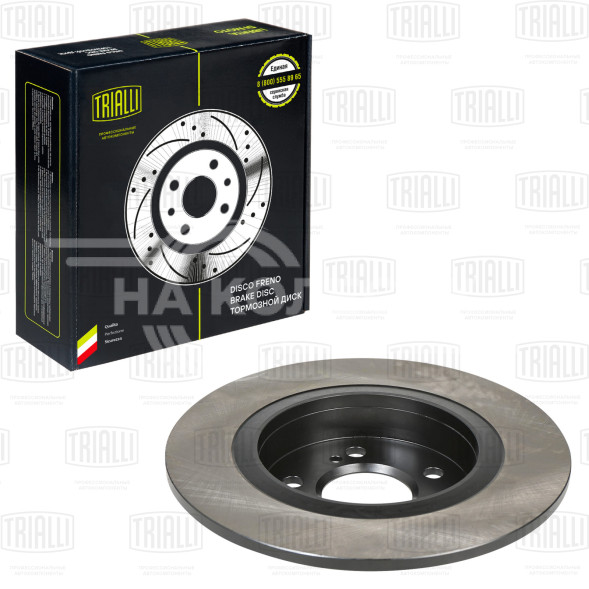 Диск тормозной задний для автомобилей Mercedes A (W176) (12-) / CLA (C117) (13-) d=295, thk=10