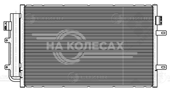 Радиатор кондиционера для автомобилей Daily (11-)