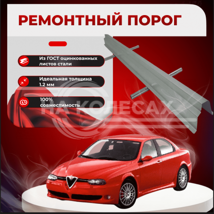 Пороги Alfa Romeo 145