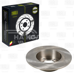 Диск тормозной задний для автомобилей Renault Master (98-) / Opel Movano (98-) d=305 не вентилируемый