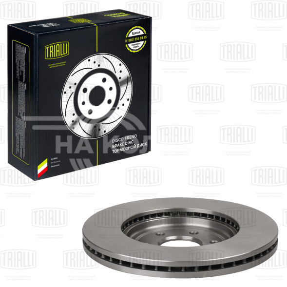 Диск тормозной передний для автомобилей Nissan Pathfinder (05-) d=320