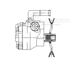 Насос ГУР для автомобилей Hyundai Accent (99-) 1.3i/1.5i/1.6i