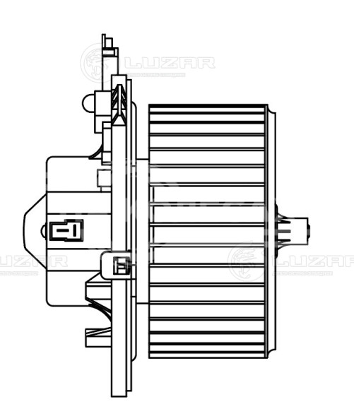 Электровентилятор отопителя для автомобилей Iveco Daily IV (06-)