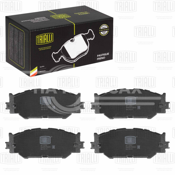 Колодки тормозные для автомобилей Lexus IS (05-) дисковые передние