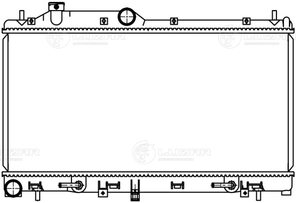 Радиатор охлаждения для автомобилей Outback (09-)/Legacy (09-) 2.0i/2.5i AT