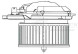 Электровентилятор отопителя для автомобилей Mercedes-Benz ML (W166) (11-)/GL (X166) (12-)